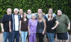 Trevor, Bob, Danielle, Anthony, Naomi, Natalie, Erik, Ciarra, Tyler, Nathan (Knirk Grandchildren one missing)
